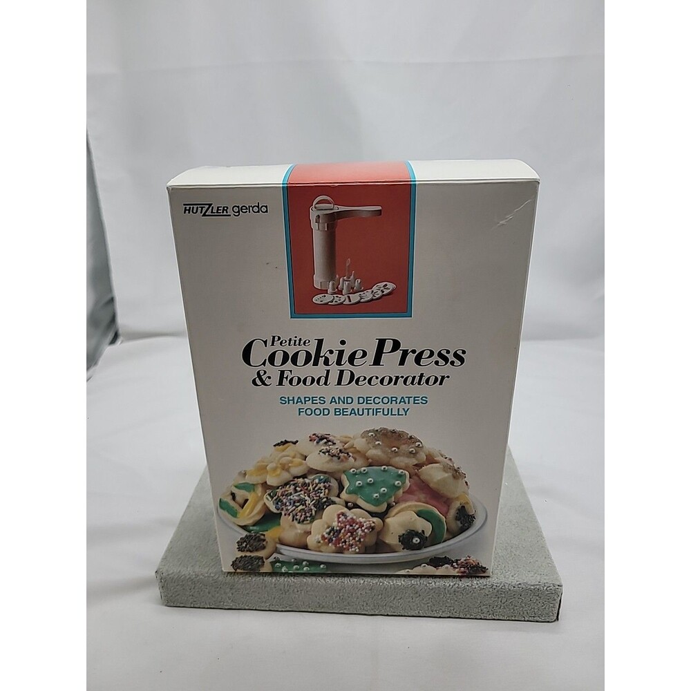 Vintage HUTZLER Petite Cookie Press and Food Decorator New